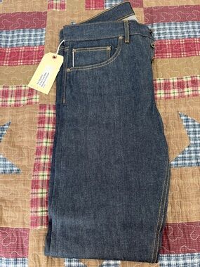 Brave Star Selvage “The Skeleton” fit in 13.5oz Cone Mills “Heartland” Selvage